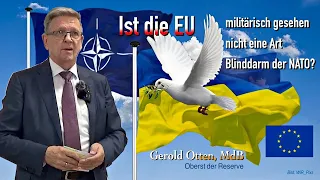 EU - FRIEDENSMACHT ODER KRIEGSTREIBER? Vortragsabend & Diskussion mit Oberst d. R. Gerold Otten, MdB