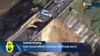 Cyclone Cleopatra Devastates Sardinia: Italian relief effort begins after freak storm hits island