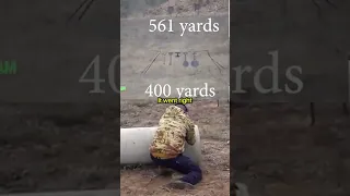 Is 560 yards easier to hit then 400 yards?