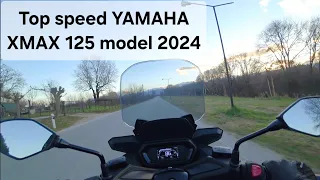 YAMAHA XMAX 125 top speed