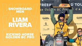 Liam Rivera Winning Run I FWT23 Kicking Horse Golden BC Pro