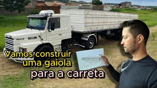 EP 02 - Vamos fazer do ZERO uma GAIOLA DE AMENDOIM para CARRETA LS!!