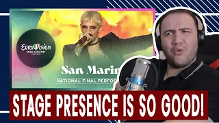 San Marino 🇸🇲 REACTION - Achille Lauro - Stripper - National Final Performance - Eurovision 2022