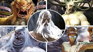 God of War 2 Remastered - All Bosses (With Cutscenes) [2K 60FPS] PS3