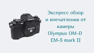 Впечатления видеографа от Olympus OM-D E-M5 Mark II