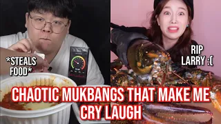 CHAOTIC mukbang moments that make me wheeze