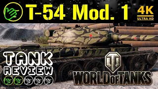 T-54 First Prototype / Mod. 1 WOT Tank Review - World of Tanks