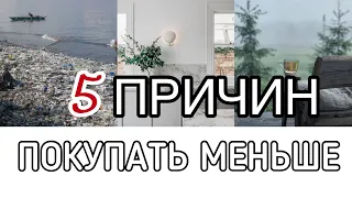 5 Причин покупать меньше