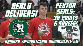 Ramapo 76 Montclair Immaculate 58 | Jingle Bells Jubilee Final highlights | Peyton Seals 30 points!