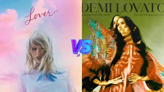 Lover (Taylor Swift) vs Dancing With The Devil (Demi Lovato) - Album Battle