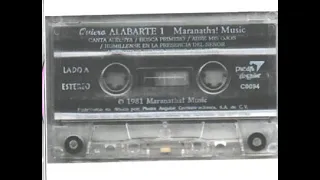 QUIERO ALABARTE 1 MARANATHA ! MUSIC     CASSETTE COMPLETO AÑO 1981