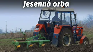 Jesenná orba Zetor 7711 Real Sound | Biskupová