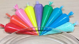 Making Glossy Slime With Piping Bags ! Satisfying Slime Videos #181 - Misa Slime