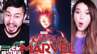 CAPTAIN MARVEL | Trailer #2 | Reaction!