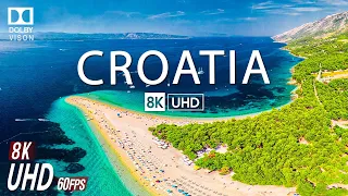 Croatia 8K Video Ultra HD - Best Places with Relaxing Music 8K TV - Scenic Relaxation 8K