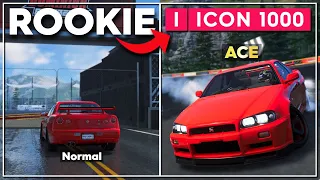 I Became A DRIFT KING To Hit Star Before The Summit!! | Rookie To ICON 1000