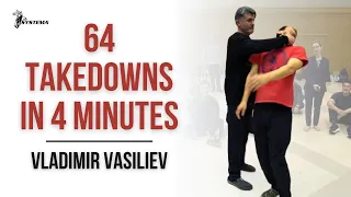 64 Takedowns in 4 Minutes  |  64種類のテイクダウンを4分間で