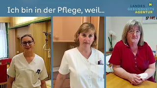 Tag der Pflege 2021: Ich bin in der Pflege, weil...