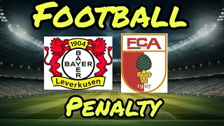 Bundesliga. Leverkusen -  Augsburg  2023/2024 Penalty