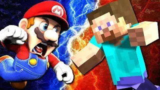 SMG4: Mario VS Steve