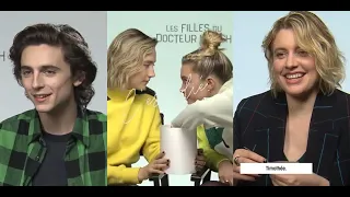 Madame Figaro Paris - Timothée Chalamet, Saoirse Ronan, Florence Pugh and Greta Gerwig Interview