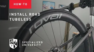 How to install a road tubeless tire | Specialized University Rider Guides
