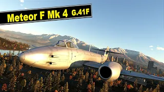 Why is this plane so OP even in unskilled hands? ▶️ Meteor F Mk 4 (type G.41F)