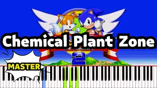 CHEMICAL PLANT ZONE - Sonic 2 Piano Synthesia