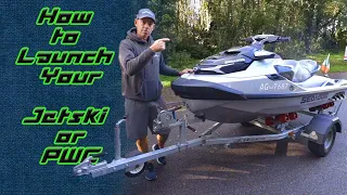 How to launch your JetSki or PWC | Sea Doo Adventures