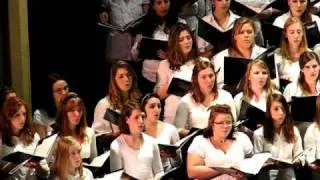 2010-04-10 03 NH All-State - Mixed Choir - Erev Shel Shoshanim.AVI