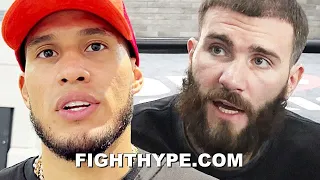 DAVID BENAVIDEZ & CALEB PLANT WAR OF WORDS REIGNITES; TRADE PERSONAL JABS & "MONSTER" THREATS