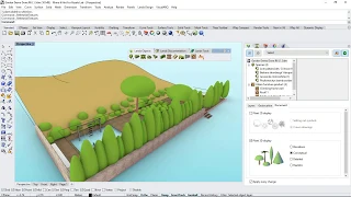 Lands Design, professional landscaping software for Rhino