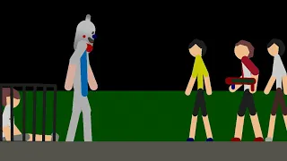 Ice Scream VS J, Charlie, and Mike (Ice Scream 3???) - Stickman Animation