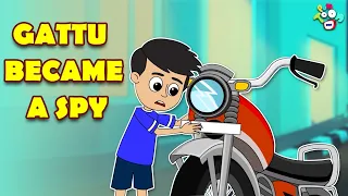 Gattu Became a Spy | Detective Gattu | Animated Stories | English Cartoon | Moral Stories | Puntoon