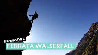 Too many brackets for me!!! - Ferrata Walserfall - Baceno (VB)