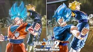 Dragon Ball Xenoverse 2 - All Updated Characters & Ultimate Attacks! New 2022 Character Mods