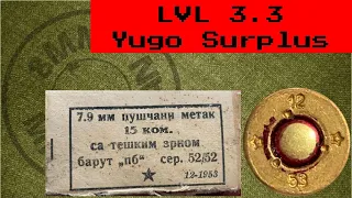 Surplus 8mm Ammo Review: Yugoslavian (1953)