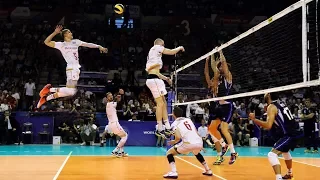 TOP 10 Best Volleyball Spikes by TREVOR CLEVENOT | World Grand Champions Cup 2017