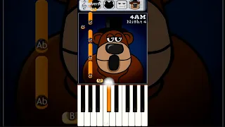 My Singing Freddy Fazbear @Goniverse [Piano Tutorial]