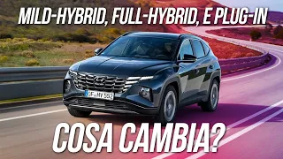 MILD HYBRID, FULL HYBRID e PLUG-IN, le differenze SPIEGATE SEMPLICI 🔌