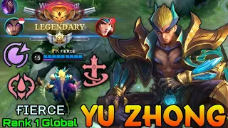 Legendary Offlane Yu Zhong The Black Dragon! - Top 1 Global Yu Zhong by ғɪᴇʀᴄᴇ - Mobile Legends