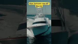 Alan Jacksons New 67’ Merritt #boat