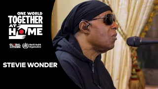 Stevie Wonder performs "Lean On Me" & "Love's In Need of Love Today | One World: Together At Home