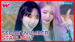 STARLIGHT - SECRETNUMBER [STAGE W in BUYEO] | KBS WORLD TV (Includes Paid Promotion)