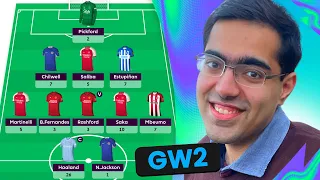 CAPTAIN SALAH! |  FPL Expert BigManBakar's Team Reveal | Gameweek 2 | Fantasy Premier League 2023/24