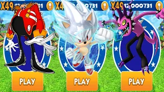 Sonic Dash - Hyper Sonic vs All Bosses Zazz Eggman New Character Unlocked and Fully Upgraded