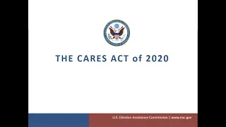 CARES Act Funding Webinar on April 9, 2020