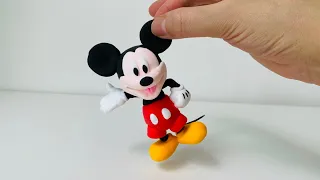 Making simple Mickey Mouse with Magic play doh