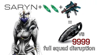 WARFRAME | Saryn & Ocucor vs 9999 | vacuum cleaner | SP level cap | Full Run