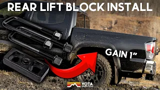 ICON Rear Lift Block Install | 2016-2023 Toyota Tacoma